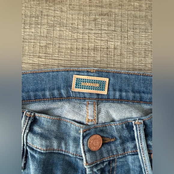 MOTHER The Crop Rascal Fray Tea For Two 27 - Picture 2 of 6